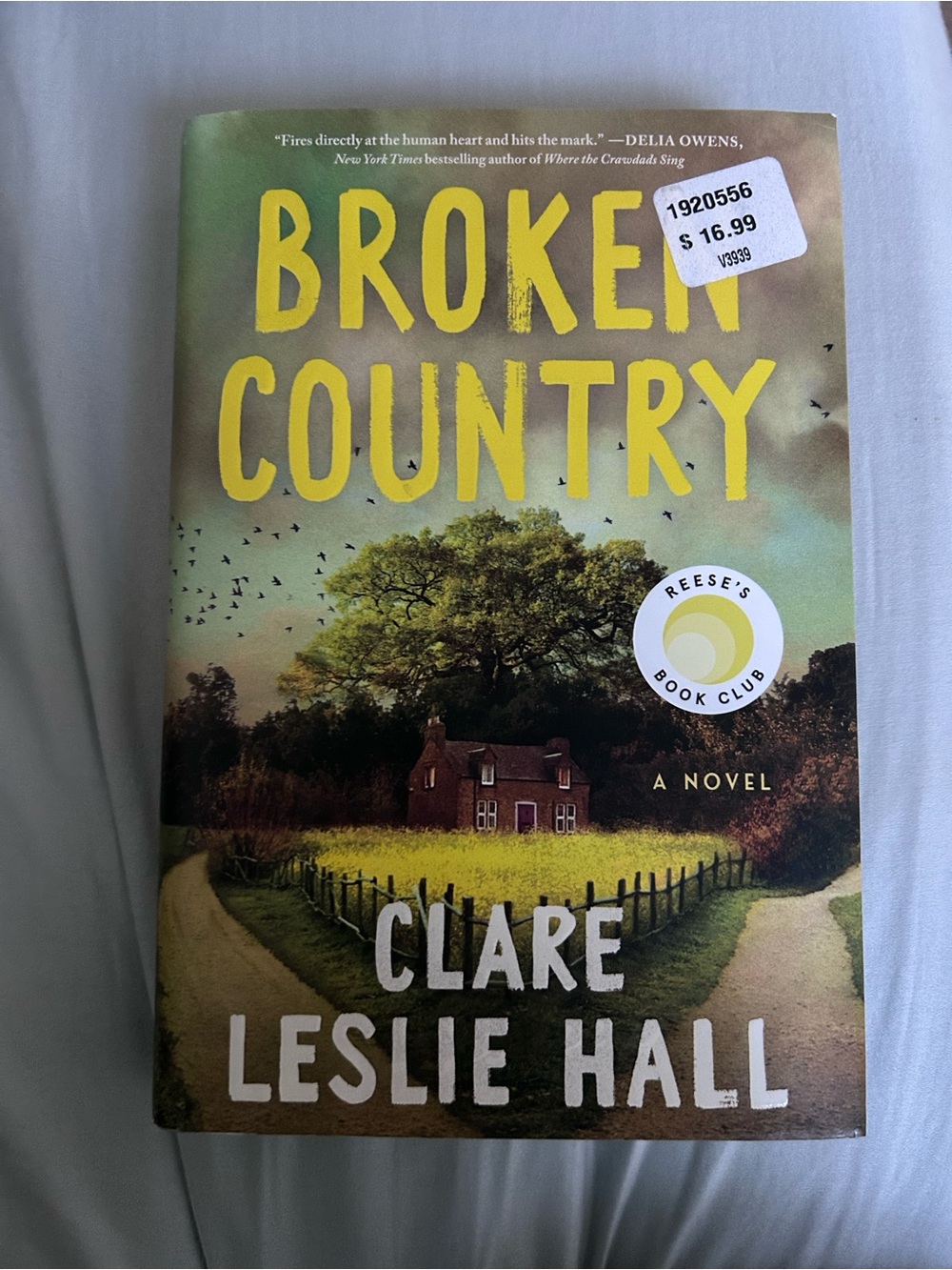 "Broken Country" Novel by Clare Leslie Hall